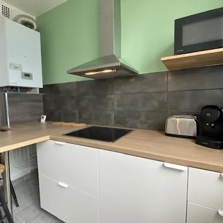 Nice 65 M Bright For 4 Near Downtown Apartmán Caen