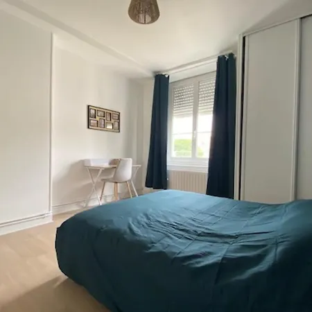 Apartmán Nice 65 M Bright For 4 Near Downtown Caen